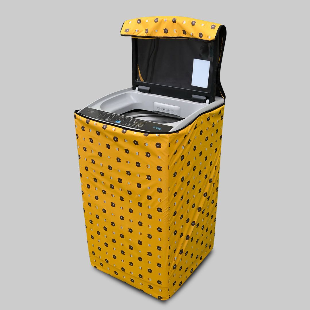 Universal 100% Waterproof Printed Washing Machine Covers in Parachute Fabric (Random Colour)